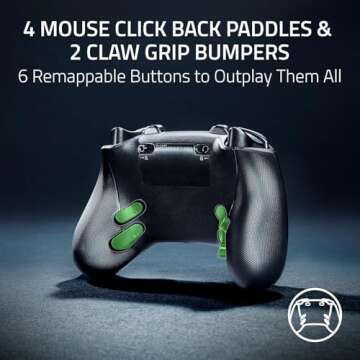 Razer Wolverine V3 Pro Wireless Gaming Controller: Licensed for Xbox Series X|S, Xbox One, Windows P...