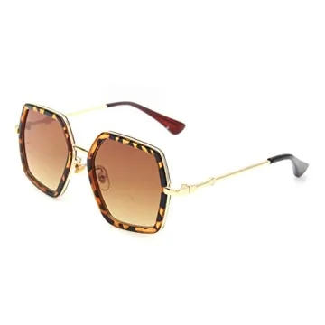 GAMT Oversized Square Sunglasses for Trendy Women