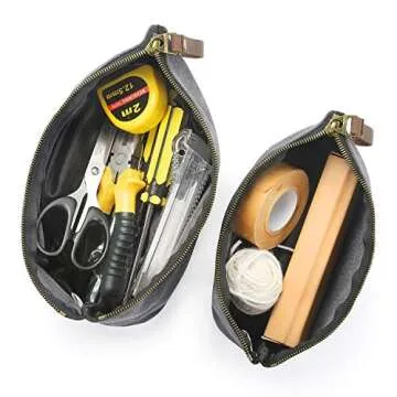 SMRITI Canvas Makeup Bag Stylish Organizer for Women