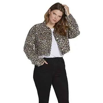 Volcom Women's Super Stoney Cropped Denim Jacket