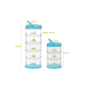 Innobaby Packin' Smart Stackable Snack Storage System