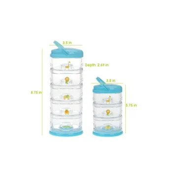 Innobaby Packin' Smart Stackable Snack Storage System