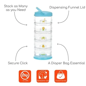 Innobaby Packin' Smart Stackable Snack Storage System