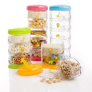 Innobaby Packin' Smart Stackable Snack Storage System