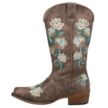 ROPER Women's Riley Floral Boots Comfortable Stylish Snip Toe