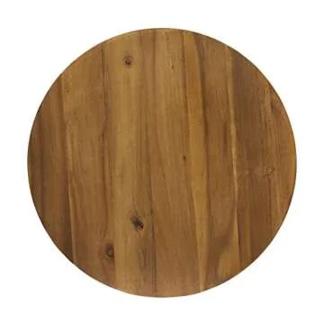 Gino Outdoor Acacia Wood Side Table for Modern Spaces