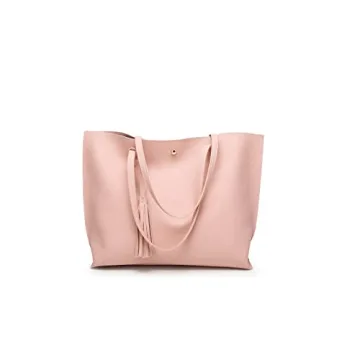 Dreubea Faux Leather Tote Bag - Stylish & Spacious