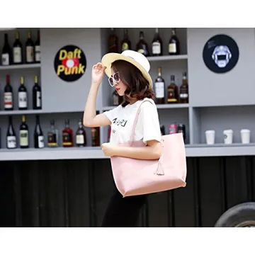 Dreubea Faux Leather Tote Bag - Stylish & Spacious