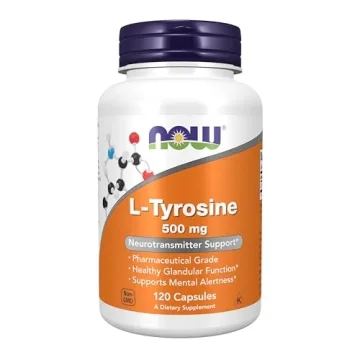 NOW Foods L-Tyrosine 500 mg - Boost Mental Clarity and Mood Naturally