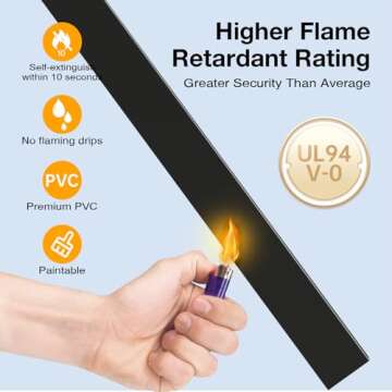 Cable Hider, 157in Delamu Cord Hider Wall for Wall Mounted TV, Wire Hider Kit, Paintable Cable Concealer Raceway Management for Home & Office, 10XL15.7 W0.95 H0.55in, Black