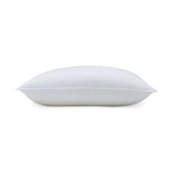 Amazon Basics Down Alternative Pillow for Back Side Sleepers, Medium Density, Standard Size, 26" x 20", 2-Pack, White