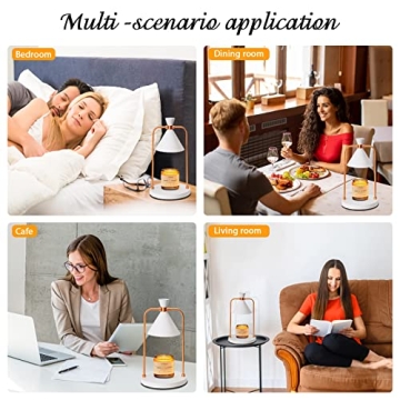SunnyLisa Candle Warmer Lamp – Elegant Aromatic Distinction