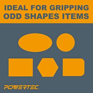 POWERTEC Strap Clamps for Woodworking – Quick Release Band Clamps, Adjustable Picture Frame Clamp, 13 ft Strap Belt Clamps for Cabinets and Drawers (71017)