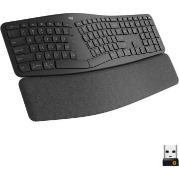 Logitech Ergo K860 & MX Master 3S - Best Ergonomics