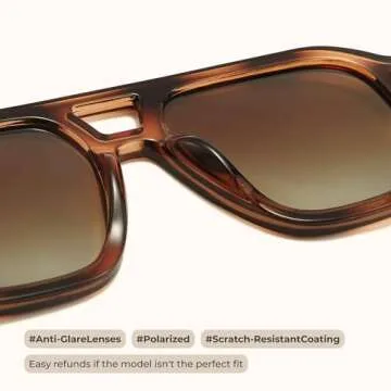 livho Polarized Aviator Sunglasses for Men and Women