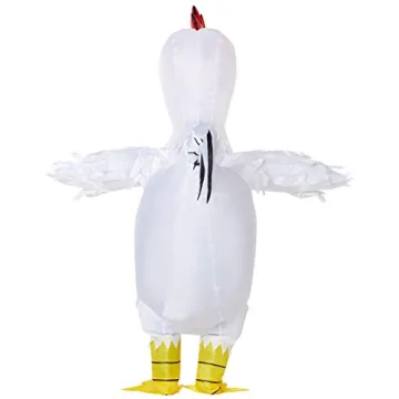 Spirit Halloween Kids Inflatable Chicken Costume for Fun Halloween