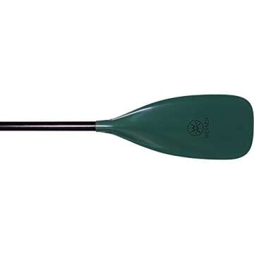 Werner Journey 1-Piece Fiberglass Canoe Paddle-Green-58
