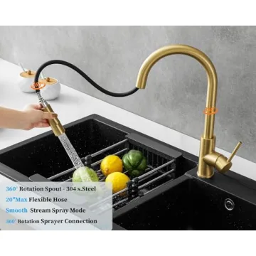 Havin Gold Kitchen Faucet - Stylish and Functional Addition
