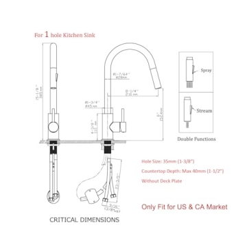 Havin Gold Kitchen Faucet - Stylish and Functional Addition