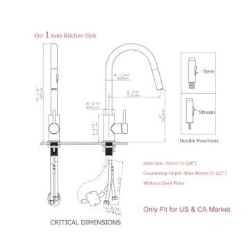 Havin Gold Kitchen Faucet - Stylish and Functional Addition