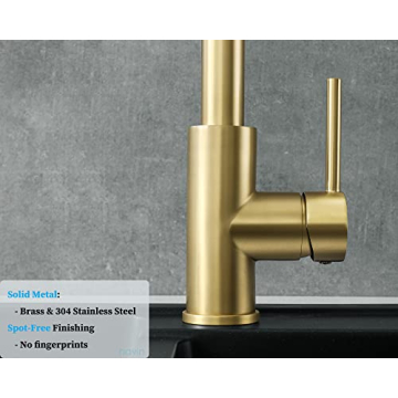 Havin Gold Kitchen Faucet - Stylish and Functional Addition