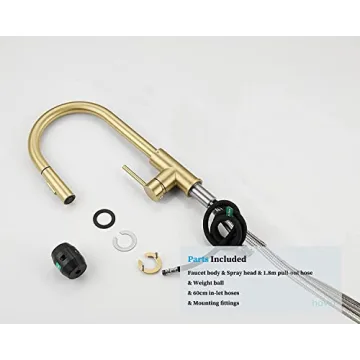 Havin Gold Kitchen Faucet - Stylish and Functional Addition