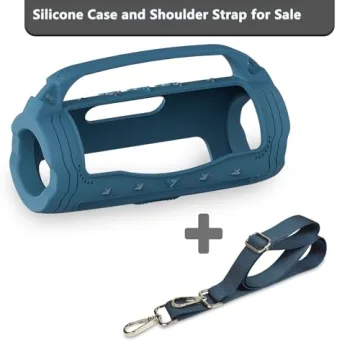 Silicone Cover Case for JBL Flip 7 Speaker with Handle