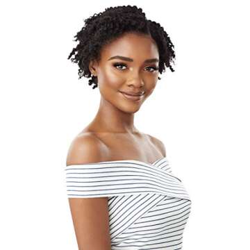 Outre 4C Corkscrew Afro Clip-Ins for Curly Hair