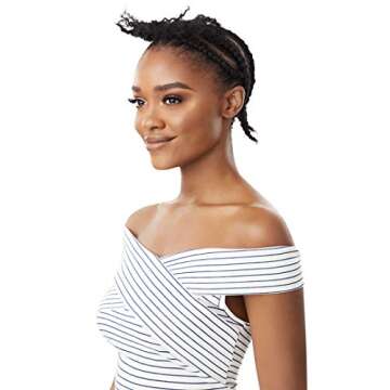 Outre 4C Corkscrew Afro Clip-Ins for Curly Hair