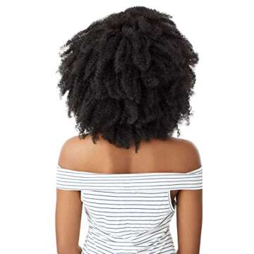 Outre 4C Corkscrew Afro Clip-Ins for Curly Hair