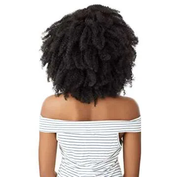 Outre 4C Corkscrew Afro Clip-Ins for Curly Hair