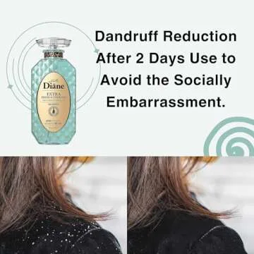 Moist Diane Perfect Beauty Extra Fresh & Hydrate Natural Hair Shampoo with Pump for Men & Women, Organic Keratin Hydrating & Moisturizing Japanese Haircare Products for Dry, Damaged Hair 15.2 fl oz