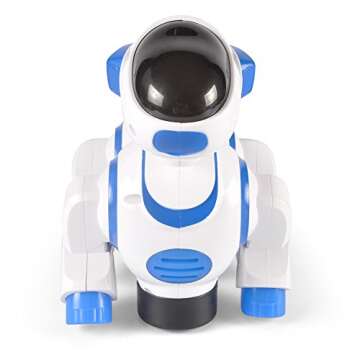 Liberty Imports Smart Robot Dog Toy - Bump and Go Electronic Pet Puppy - Walks, Dances with Lights and Sounds for Kids, Boys, Girls