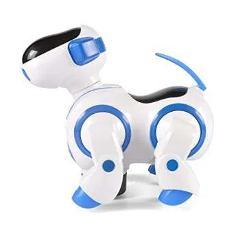 Liberty Imports Smart Robot Dog Toy - Bump and Go Electronic Pet Puppy - Walks, Dances with Lights and Sounds for Kids, Boys, Girls