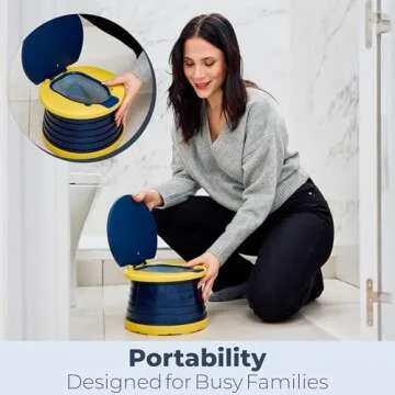 Travel Potty for Toddlers - Portable and Compact