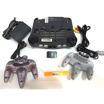 Nintendo 64 Console With Donkey Kong 64 Game & 2 Controllers