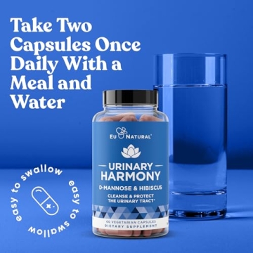 Urinary Harmony D-Mannose Capsules for Women's Health