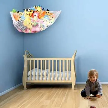 Stuffed Animal Hammock 2 Pack - Perfect for Kids' Rooms