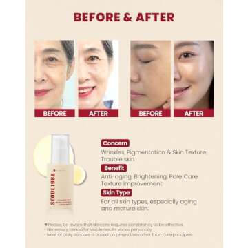 KSECRET SEOUL 1988 Serum : Retinal Liposome 2% + Black Ginseng, 30ml/1.01fl.oz | 58% Black Ginseng Extract | Retinal serum, Bakuchiol, VitaminC&3Peptides for Wrinkle Care | Korean Skincare | seoul1988