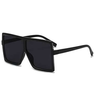 GRFISIA Square Oversized Sunglasses - Fashionable UV Protection and Stylish Design