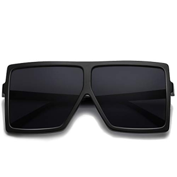 GRFISIA Square Oversized Sunglasses for All Seasons