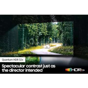 SAMSUNG 98-Inch Class Neo QLED 4K UHD QN90A Series Mini LED Quantum HDR 64x, Object Tracking Sound+ , Ultra Viewing Angle, Smart TV with Alexa Built-In ( QN98QN90AAFXZA, 2021 Model), Titan Black