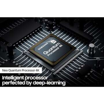 SAMSUNG 98-Inch Class Neo QLED 4K UHD QN90A Series Mini LED Quantum HDR 64x, Object Tracking Sound+ , Ultra Viewing Angle, Smart TV with Alexa Built-In ( QN98QN90AAFXZA, 2021 Model), Titan Black