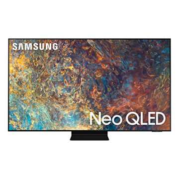 SAMSUNG 98-Inch Class Neo QLED 4K UHD QN90A Series Mini LED Quantum HDR 64x, Object Tracking Sound+ , Ultra Viewing Angle, Smart TV with Alexa Built-In ( QN98QN90AAFXZA, 2021 Model), Titan Black