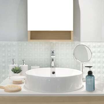 Yeeco Shampoo Pump Bottle Set - Refillable, Leak-Proof