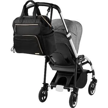 Skip Hop Diaper Bag Backpack with Spacious Design and Stroller Straps