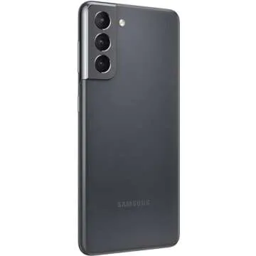 Samsung Galaxy S21 5G, 128GB Phantom Gray - Renewed