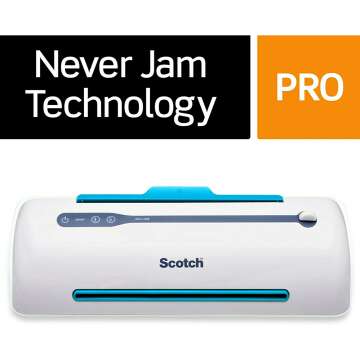 Scotch PRO Laminator, Jam-Free Technology, 9 Inch