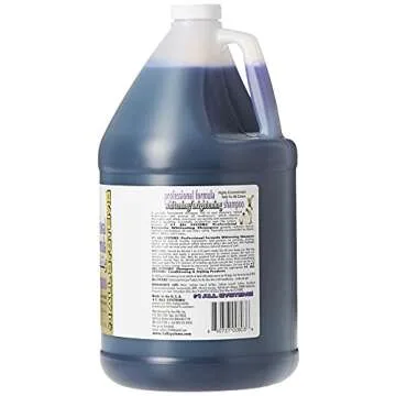 #1 All Systems Professional Whitening Shampoo for Pets - 1 Gallon