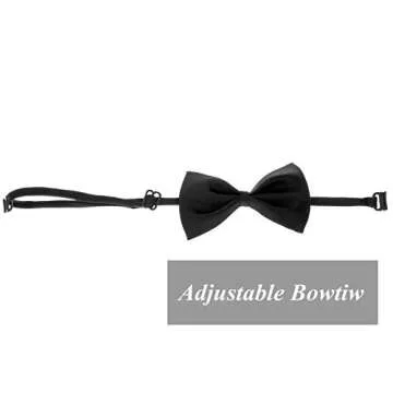 Dog Graduation Cap and Bowtie Collar Set for Pets